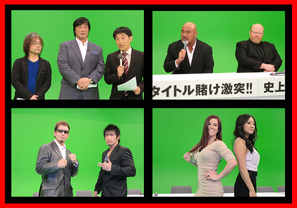 緊急生中継！『WRESTLE-1+』武藤JAPAN vs TNA 出場選手記者会見＠日本テレビ