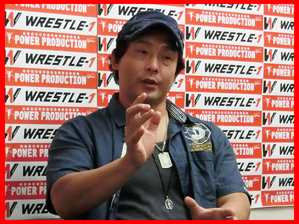 『WRESTLE-1 TOUR 2014 After The IMPACT』7月21日（月／祝）後楽園ホール大会 TAJIRI選手 大会前会見