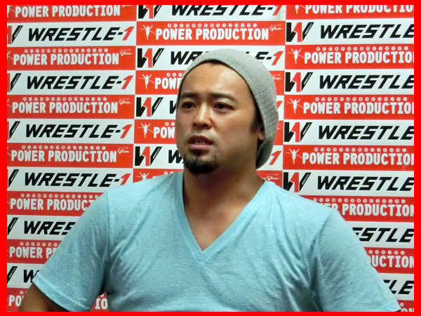 『WRESTLE-1 TOUR 2014 After The IMPACT』7月21日（月／祝）後楽園ホール大会 カズ・ハヤシ選手、中之上靖文選手、児玉裕輔選手 大会前会見