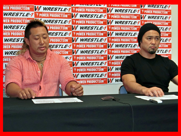 カズ・ハヤシ選手＆近藤修司選手 『WRESTLE-1 TOUR 2014 After The IMPACT』7月21日・後楽園ホール大会 一夜明け会見