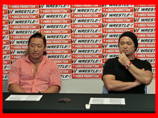 カズ・ハヤシ選手＆近藤修司選手 『WRESTLE-1 TOUR 2014 After The IMPACT』7月21日・後楽園ホール大会 一夜明け会見