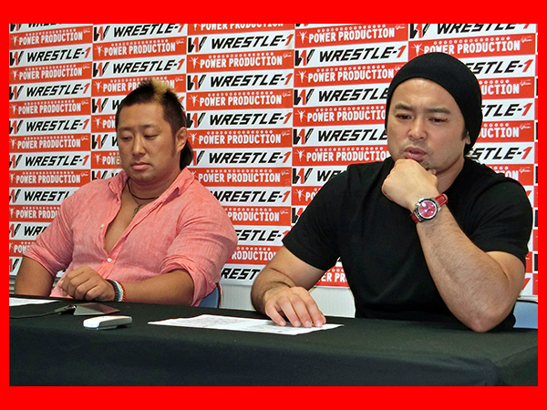 カズ・ハヤシ選手＆近藤修司選手 『WRESTLE-1 TOUR 2014 After The IMPACT』7月21日・後楽園ホール大会 一夜明け会見