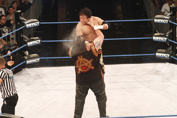 TAJIRI選手、TNA・ニューヨーク大会参戦結果のお知らせ