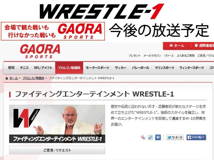 今後のCSスポーツチャンネル GAORA放送予定