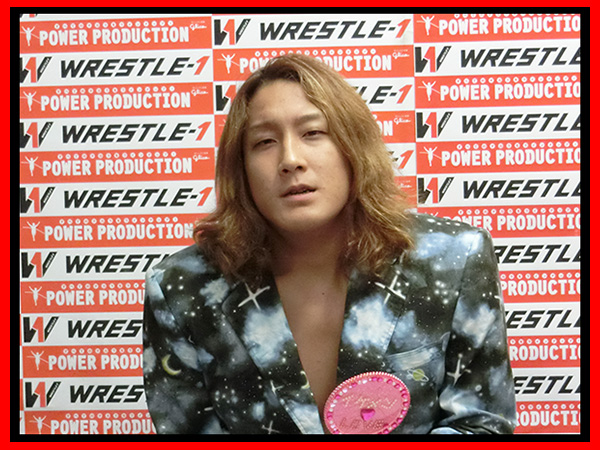 『WRESTLE-1 チャンピオンシップ』初代王者決定トーナメント出場　黒潮“イケメン”二郎選手 記者会見