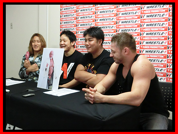 『WRESTLE-1 TOUR 2014 初代王者決定トーナメント』9月22日（月）東京・後楽園ホール大会で武藤敬司選手とタッグチームを結成！ Novus 記者会見