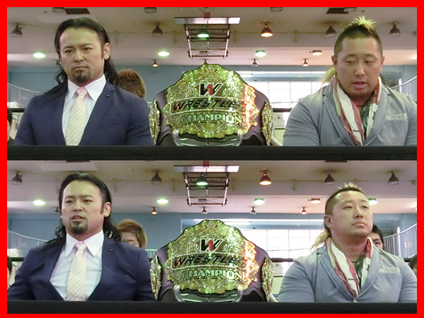 【WRESTLE-1 Championship】ベルトお披露目＆「初代王者決定トーナメント」出場選手 記者会見 vol.2