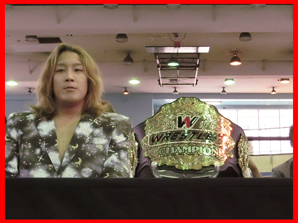 【WRESTLE-1 Championship】ベルトお披露目＆「初代王者決定トーナメント」出場選手 記者会見 vol.1