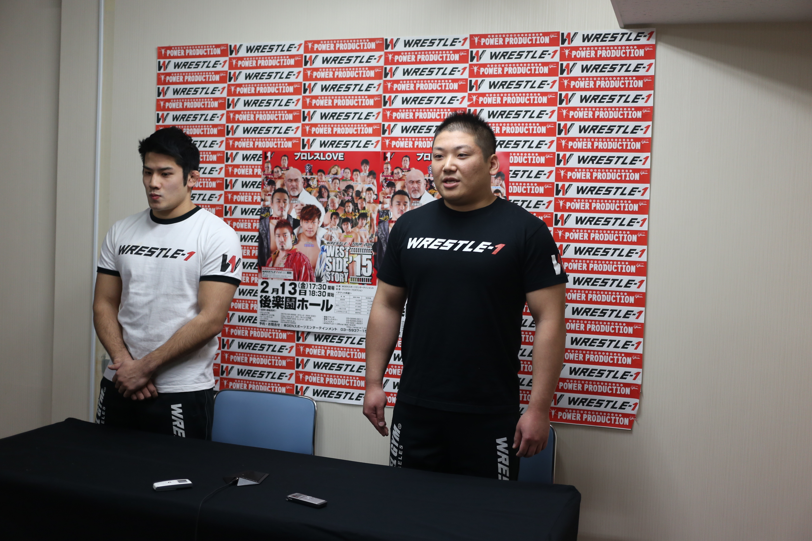 熊ゴロー選手＆芦野祥太郎選手のデビュー戦は両選手のシングルマッチに決定！2.2熊ゴロー選手＆芦野祥太郎選手会見