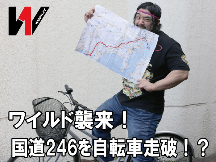 ワイルド襲来！国道246を自転車走破！？