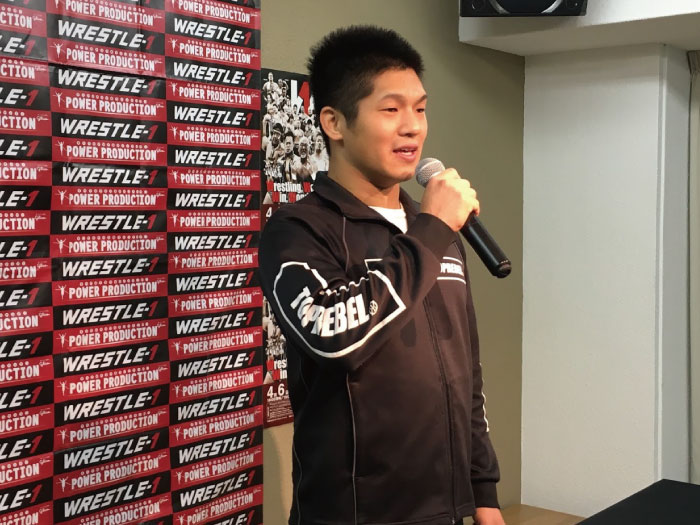 WRESTLE-1練習生・藤村康平が3.20千葉・Blue Field大会にてデビュー決定！―2016.3.14記者会見