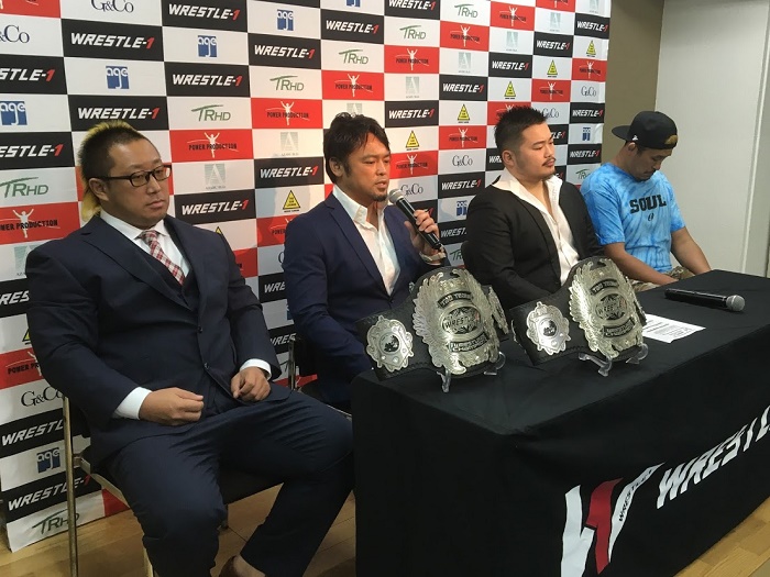 「タッグリーグにチャンピオンとして出たい」新生246、王者として『WRESTLE-1 TAG LEAGUE』出陣宣言！