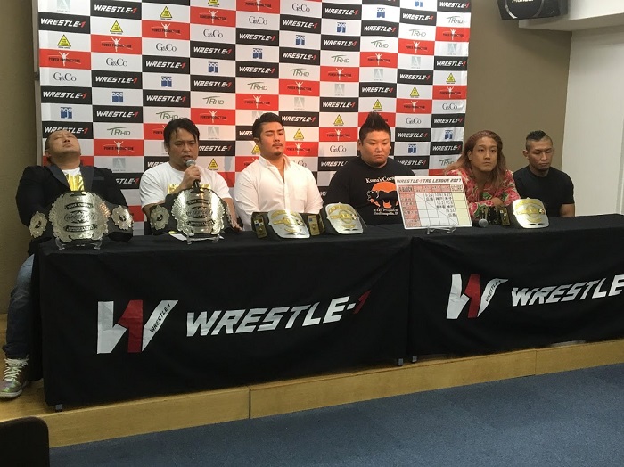 「熊ゴローと一言も口を利いていない」土肥熊、またも分裂危機!?『W-1 TAG LEAGUE』Aブロック記者会見!!―2017.9.19WRESTLE-1会見③