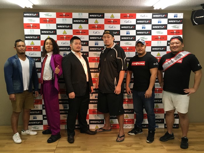 イケメンが熊ゴローのプライベート暴露で心理戦を展開！『WRESTLE-1 TAG LEAGUE 2017』決勝トーナメント前日会見！2017.10.10―WRESTLE-1会見