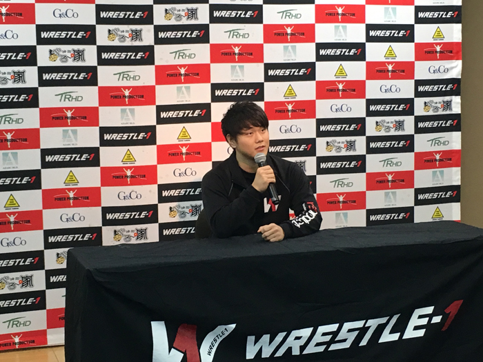 「全てを吸収したい！」頓所改めトンドコロ、CIMAとのタッグに意欲！■2018.10.25WRESTLE-1記者会見③