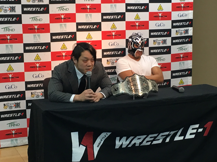 「去年のパンテーラとは全くの別人」王者・児玉、パンテーラに警戒心を露わ！■2019.3.14WRESTLE-1記者会見②