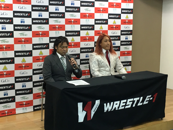 「アメリカで一番でかい団体でチャンピオンになりたい」イケメンがW-1退団を発表！■2019.3.22WRESTLE-1記者会見①