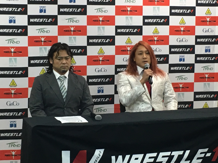 「アメリカで一番でかい団体でチャンピオンになりたい」イケメンがW-1退団を発表！■2019.3.22WRESTLE-1記者会見①