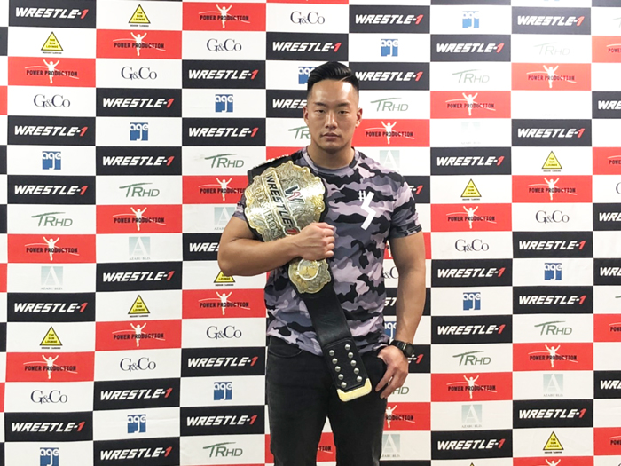 「どちらが来ても弾き返す」王者・T-Hawk、次期挑戦者に泰然自若！■2019.3.22WRESTLE-1記者会見③