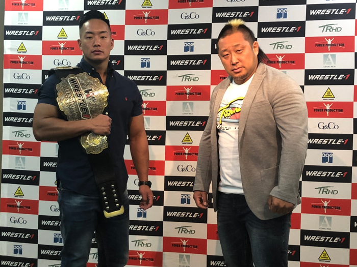 近藤「お互い負けられない闘いになる」 T-Hawk vs 近藤のW-1王座戦正式決定！